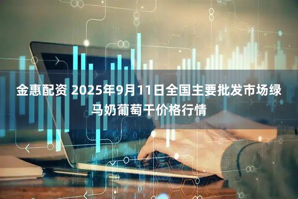 金惠配资 2025年9月11日全国主要批发市场绿马奶葡萄干价格行情