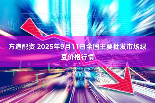 方道配资 2025年9月11日全国主要批发市场绿豆价格行情
