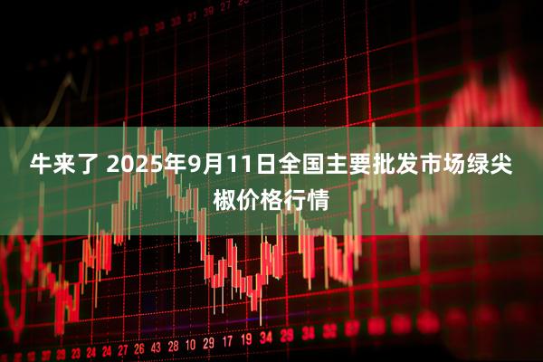 牛来了 2025年9月11日全国主要批发市场绿尖椒价格行情